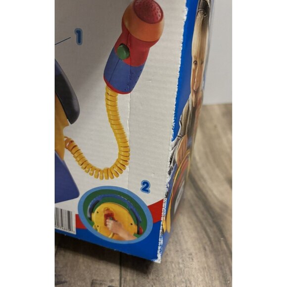 Vintage 2002 Fisher Price Tuff Stuff Tape Recorder Microphone, NIB, untested - Picture 6 of 11